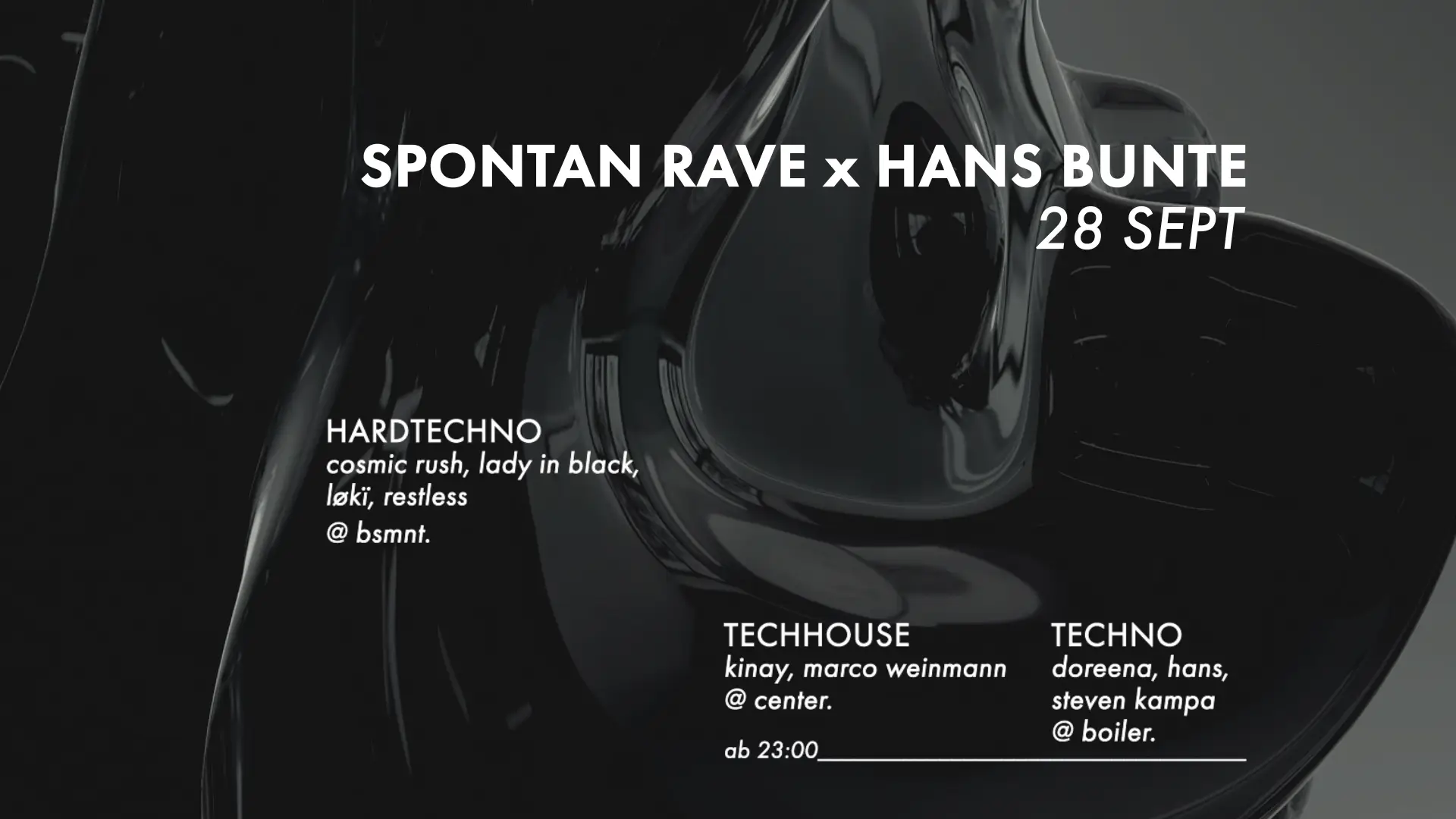 SPONTAN RAVE – Hans Bunte Areal