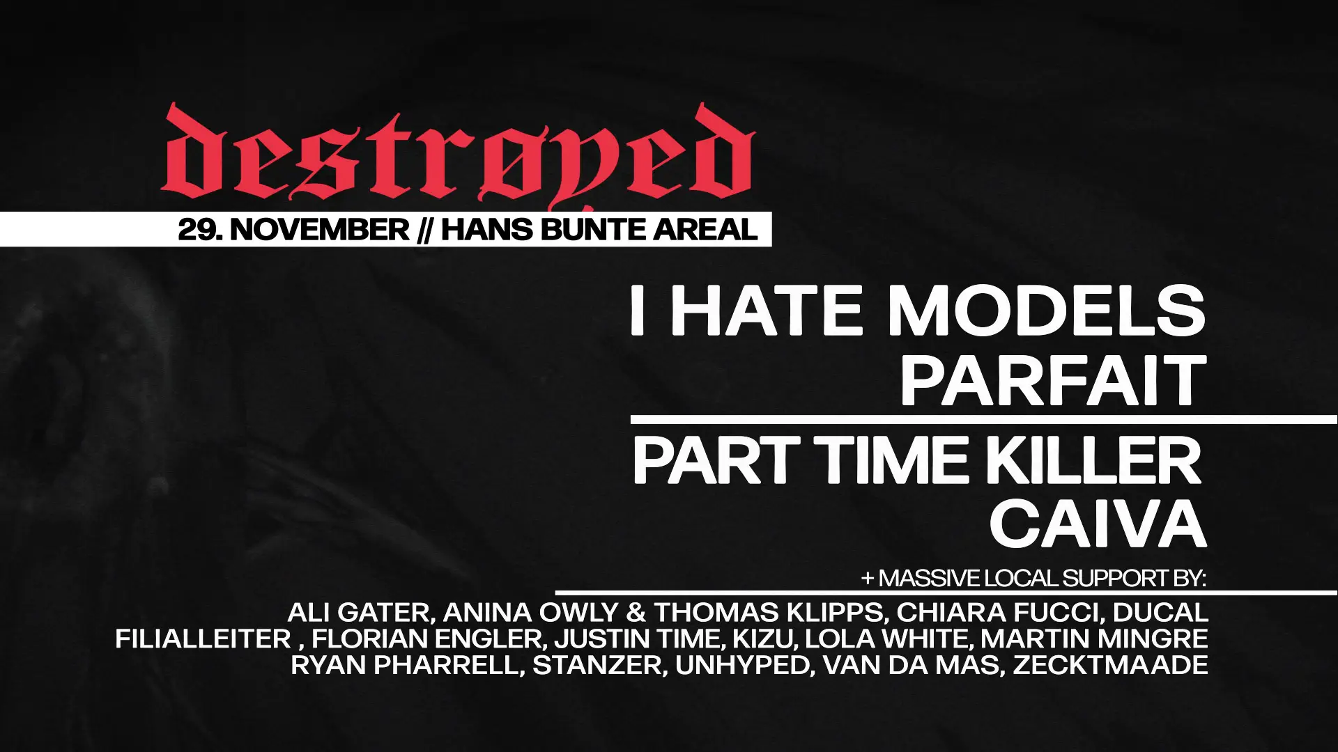 destroyed – Hans Bunte Areal