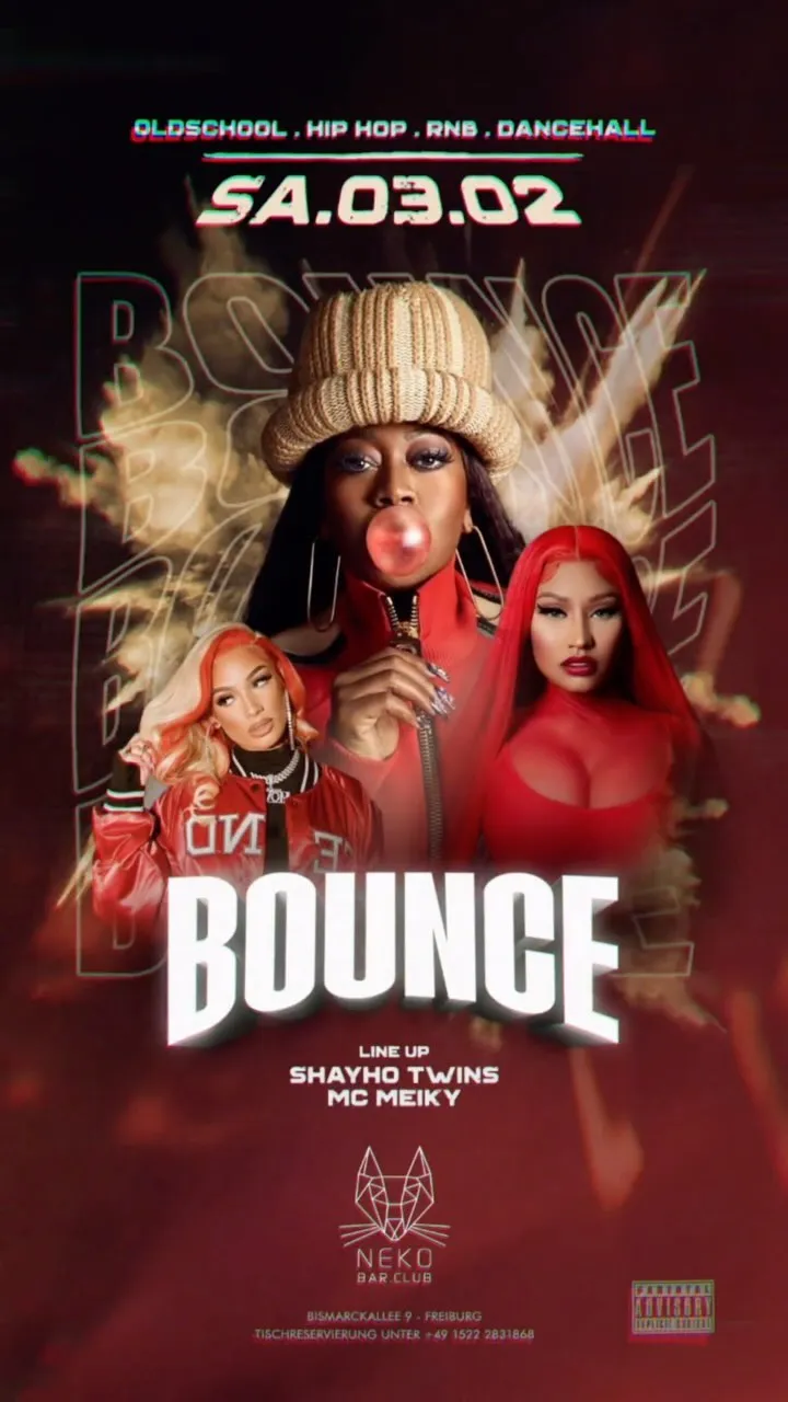 szene-Radar - Bounce, NEKO Bar.Club  in Freiburg im Breisgau