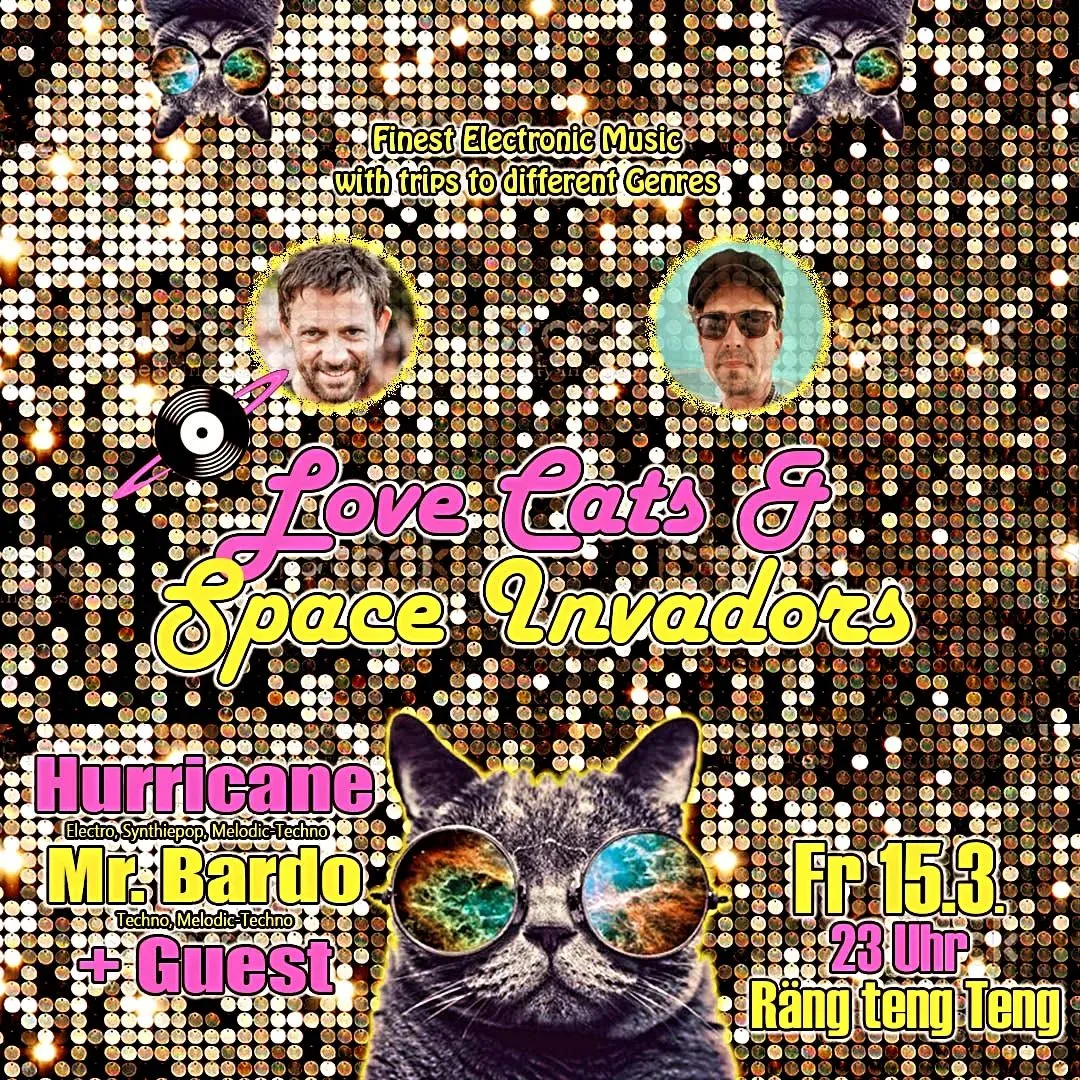 szene-Radar - LOVE CATs & SPACE INVADORs, Rängtengteng  in Freiburg im Breisgau