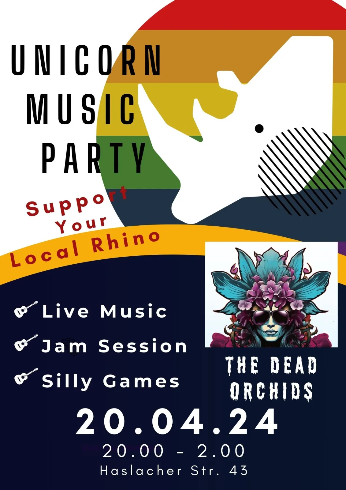 szene-Radar - The Dead Orchids, Unicorn Music Store  in Freiburg im Breisgau