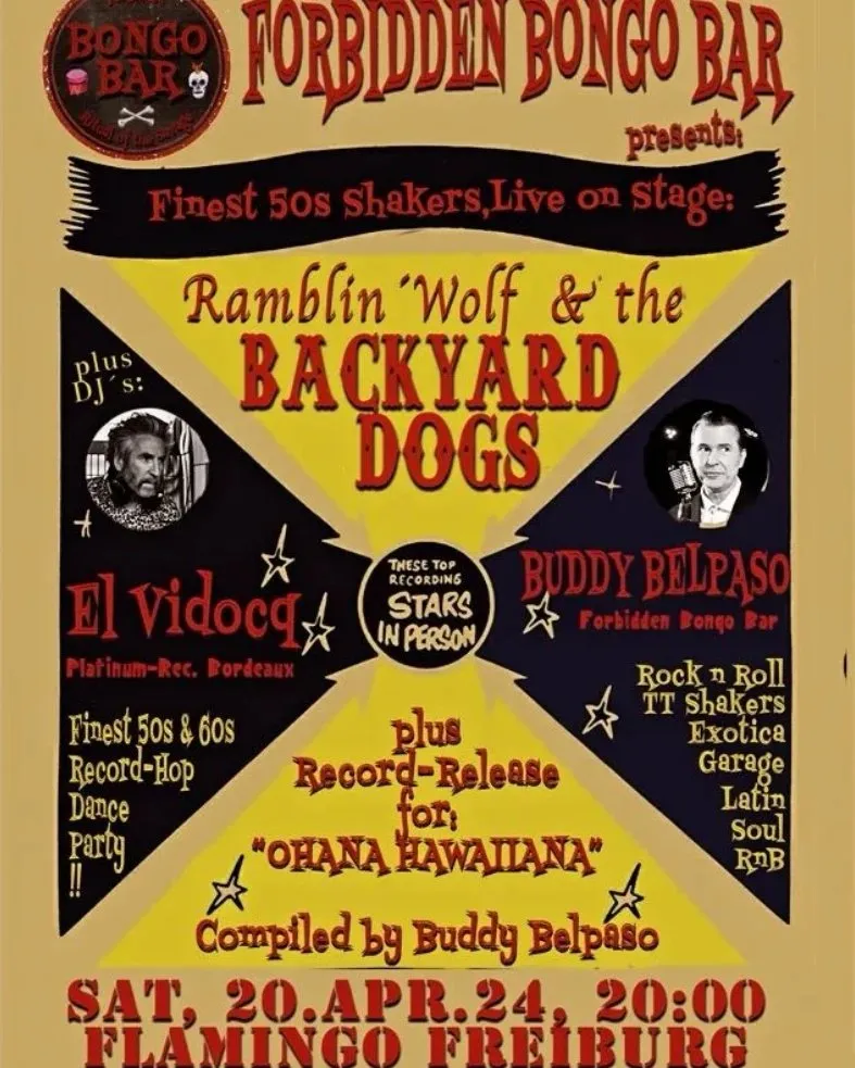 szene-Radar - Forbidden Bongo Bar, Flamingo  in Freiburg im Breisgau