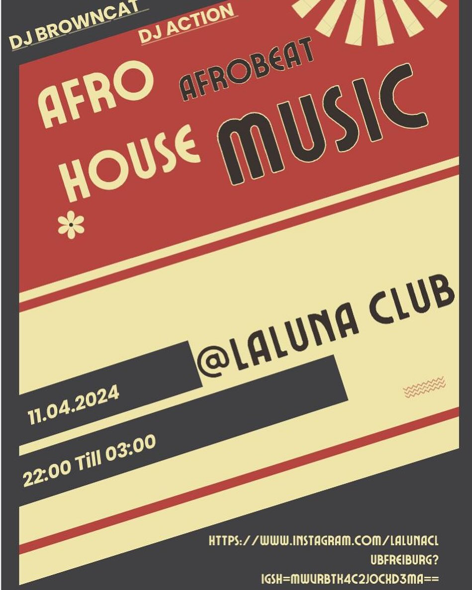 szene-Radar - Afro House Music, Laluna  in Freiburg im Breisgau
