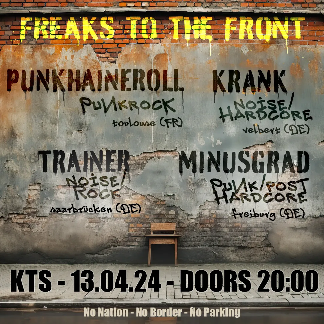 szene-Radar - KRANK-TRAINER_PUNKHAINEROLL-MINUSGRAD, KTS  in Freiburg im Breisgau