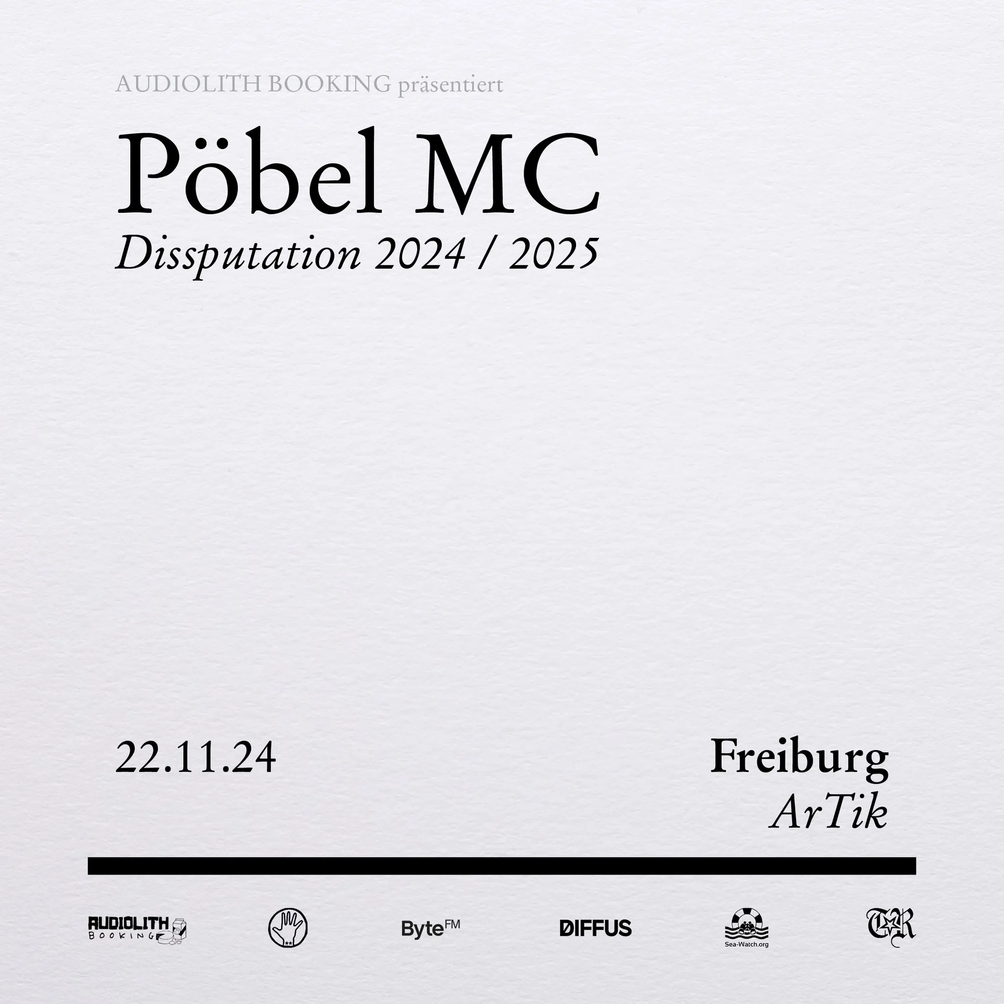 szene-Radar - PÖBEL MC, ArTik  in Freiburg im Breisgau