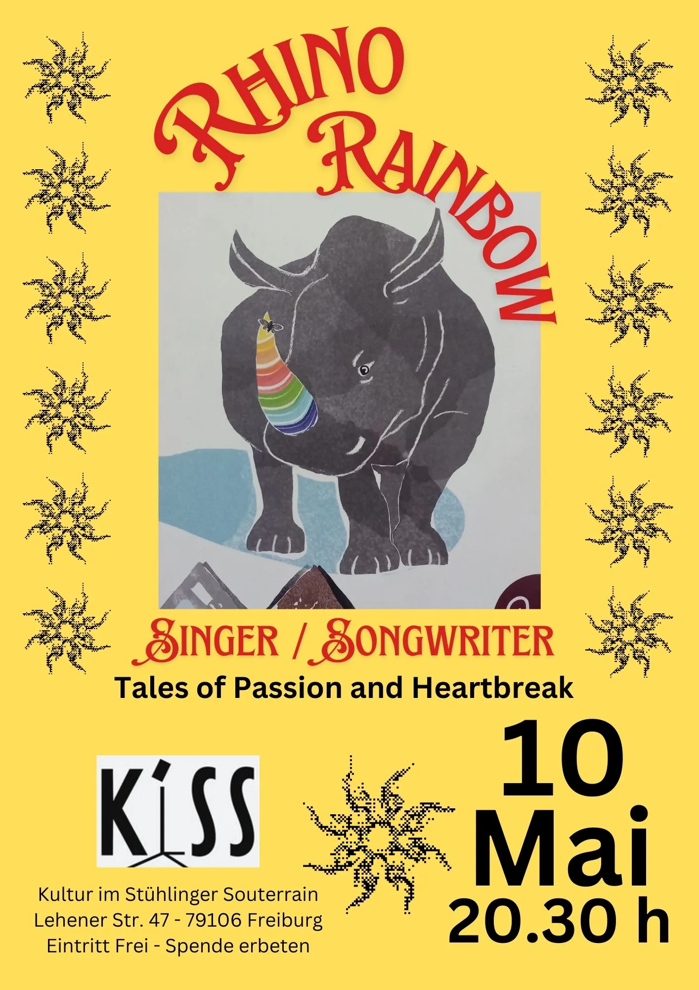 szene-Radar - Rhino Rainbow, KISS  in Freiburg im Breisgau