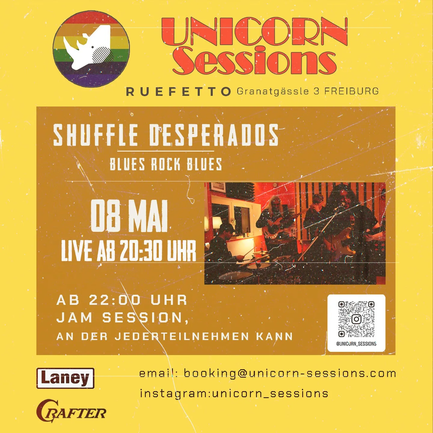 szene-Radar - SHUFFLE DESPERADOS, Ruefetto  in Freiburg im Breisgau