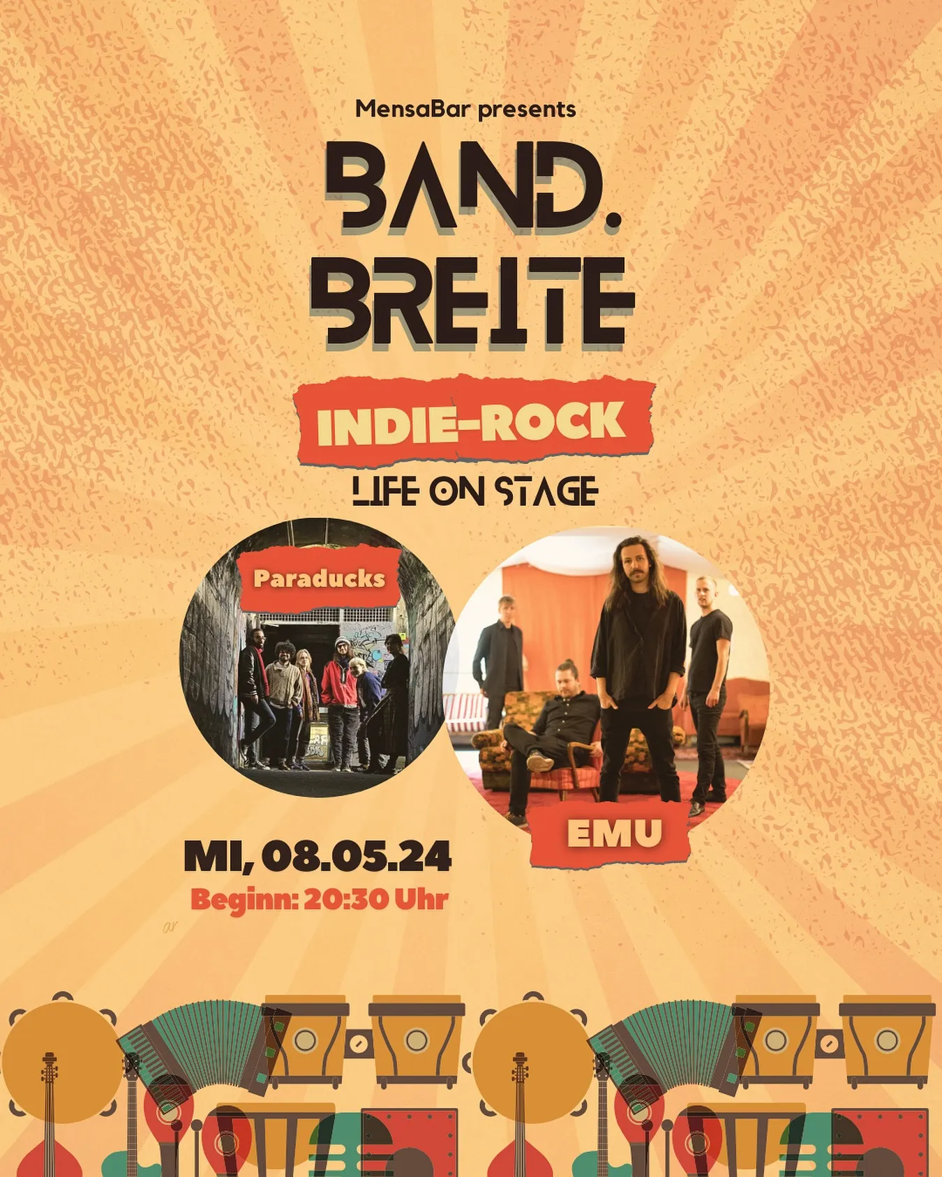 szene-Radar - Indie-Rock, MensaBar  in Freiburg im Breisgau