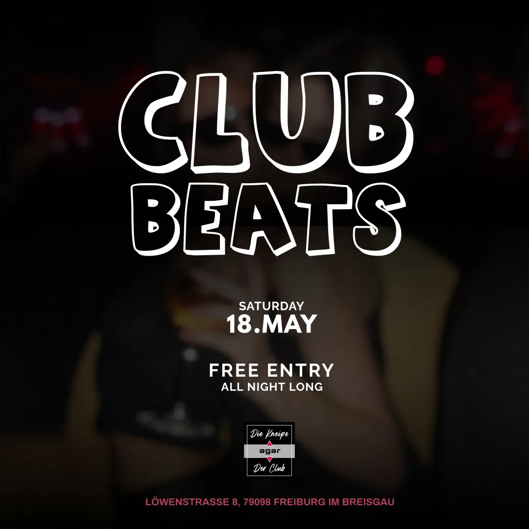szene-Radar - Club Beats, AGAR  in Freiburg im Breisgau