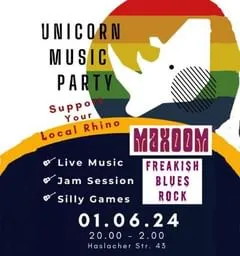 szene-Radar - UNICORN MUSIC PARTY - Soli Party, Unicorn Music Store  in Freiburg im Breisgau