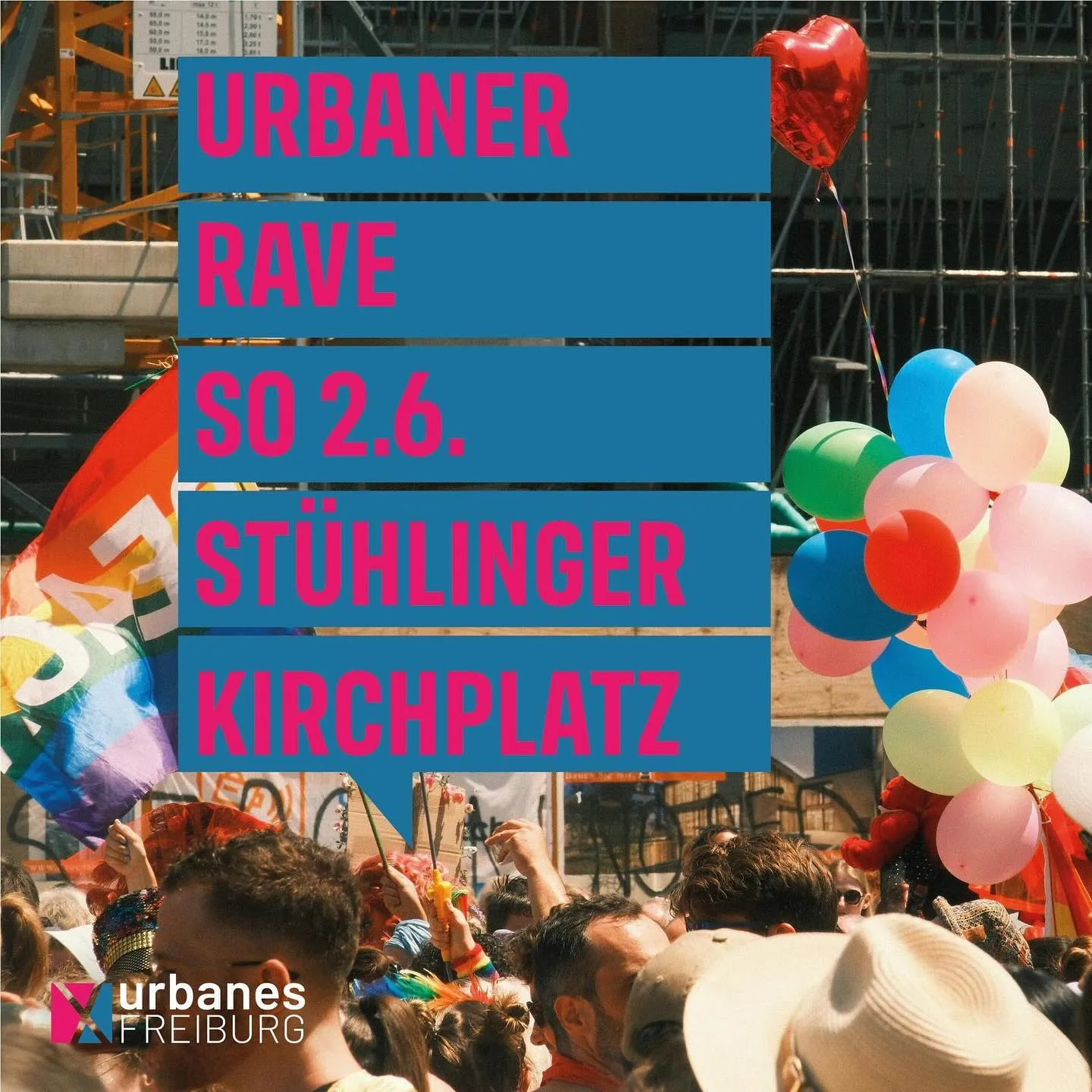 szene-Radar - Urbaner Rave, Wechselnde Orte  in Freiburg im Breisgau