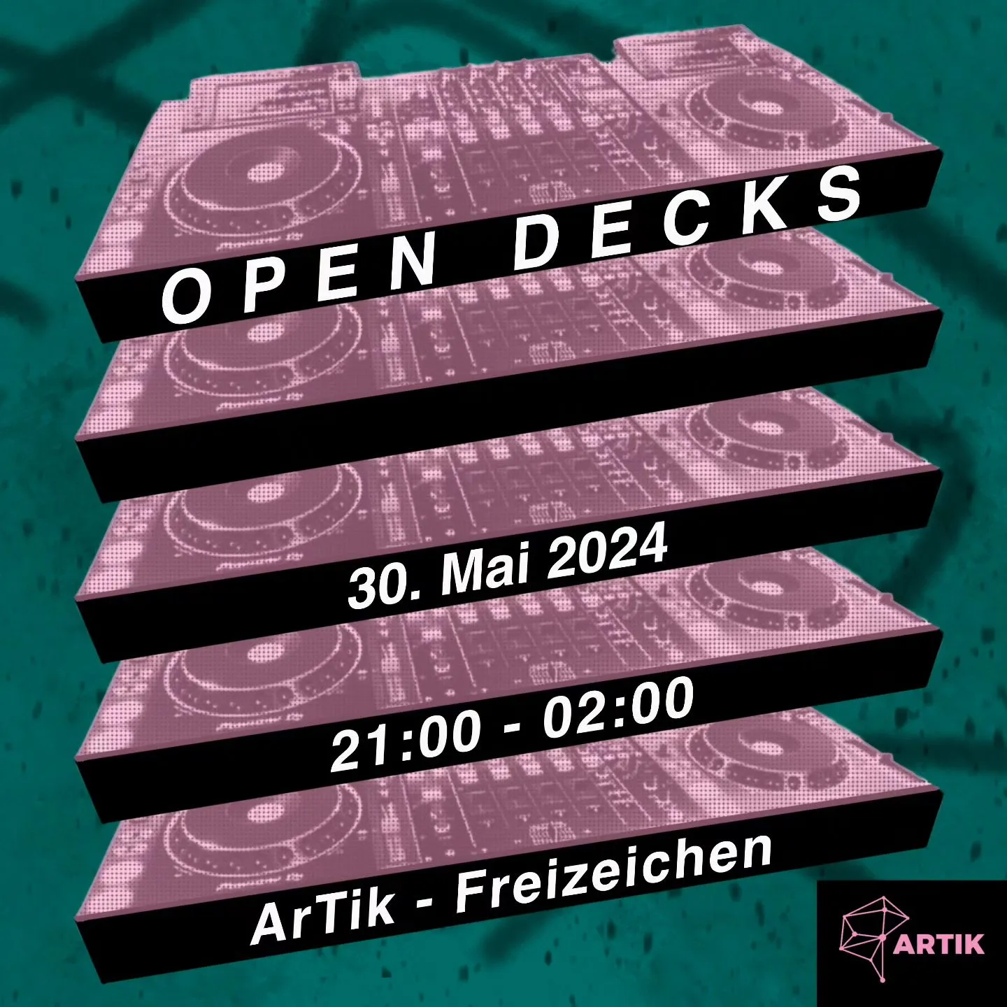 szene-Radar - OPEN DECKS, ArTik  in Freiburg im Breisgau