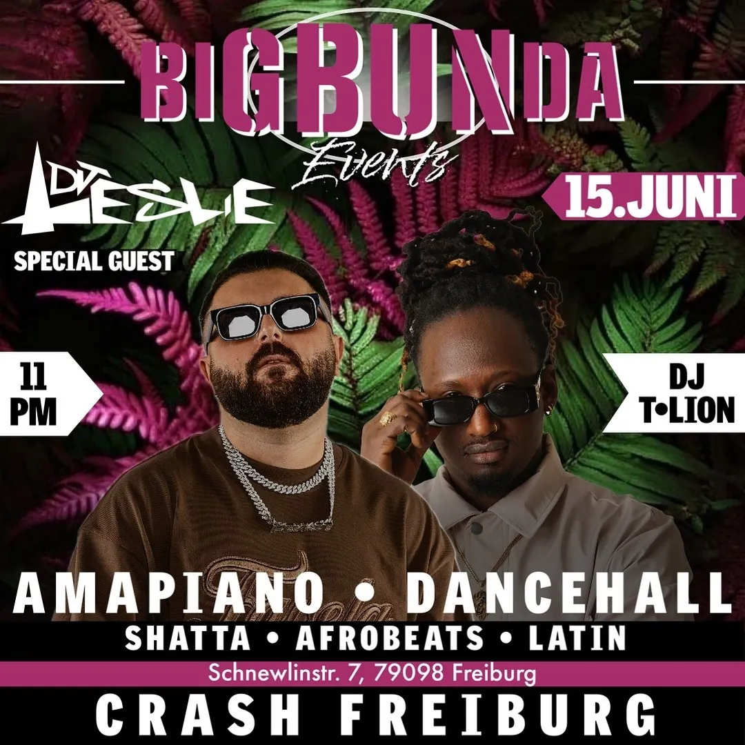 szene-Radar - Big Bunda, Crash  in Freiburg im Breisgau