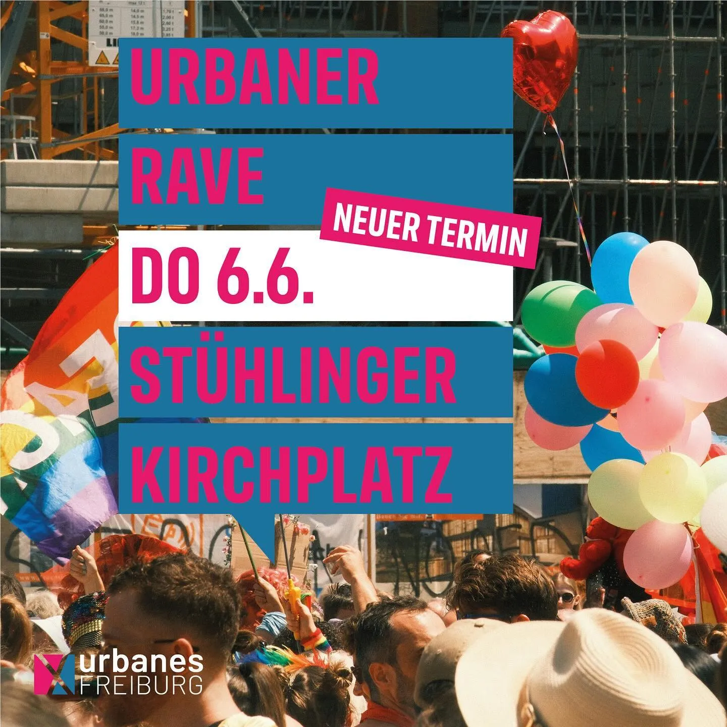 szene-Radar - Urbaner Rave - Neuer Termin, Wechselnde Orte  in Freiburg im Breisgau