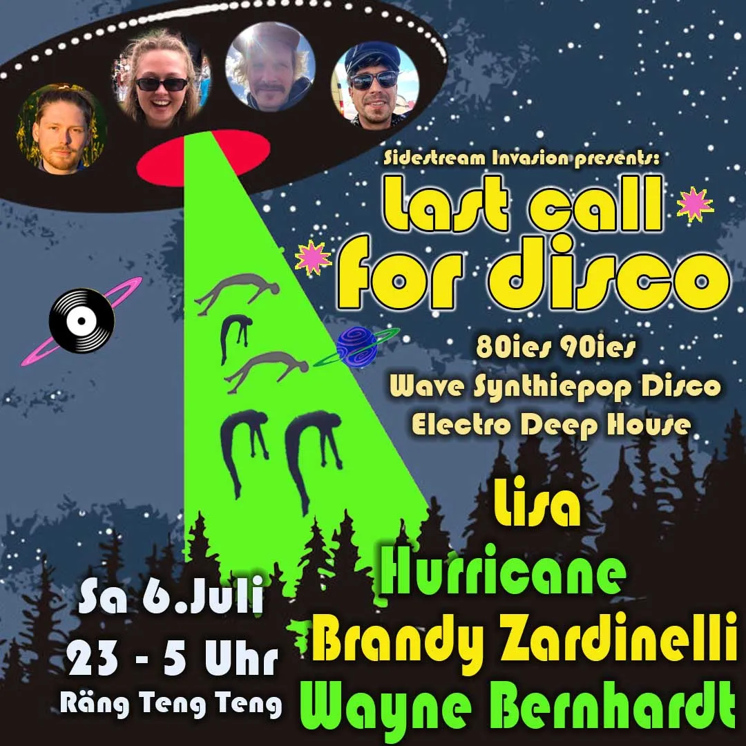 szene-Radar - LAST CALL FOR DISCO, Rängtengteng  in Freiburg im Breisgau
