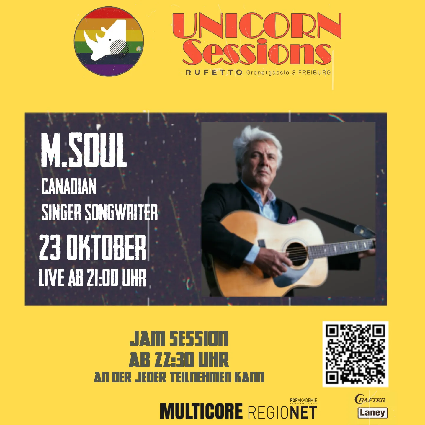 szene-Radar - Unicorn Sessions present: M.SOUL, Ruefetto  in Freiburg im Breisgau