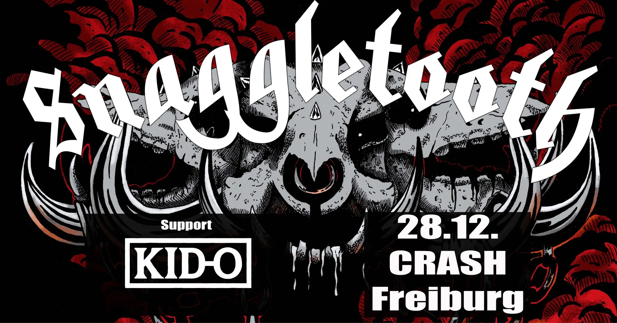 szene-Radar - SNAGGLETOOTH + KID-O, Crash  in Freiburg im Breisgau