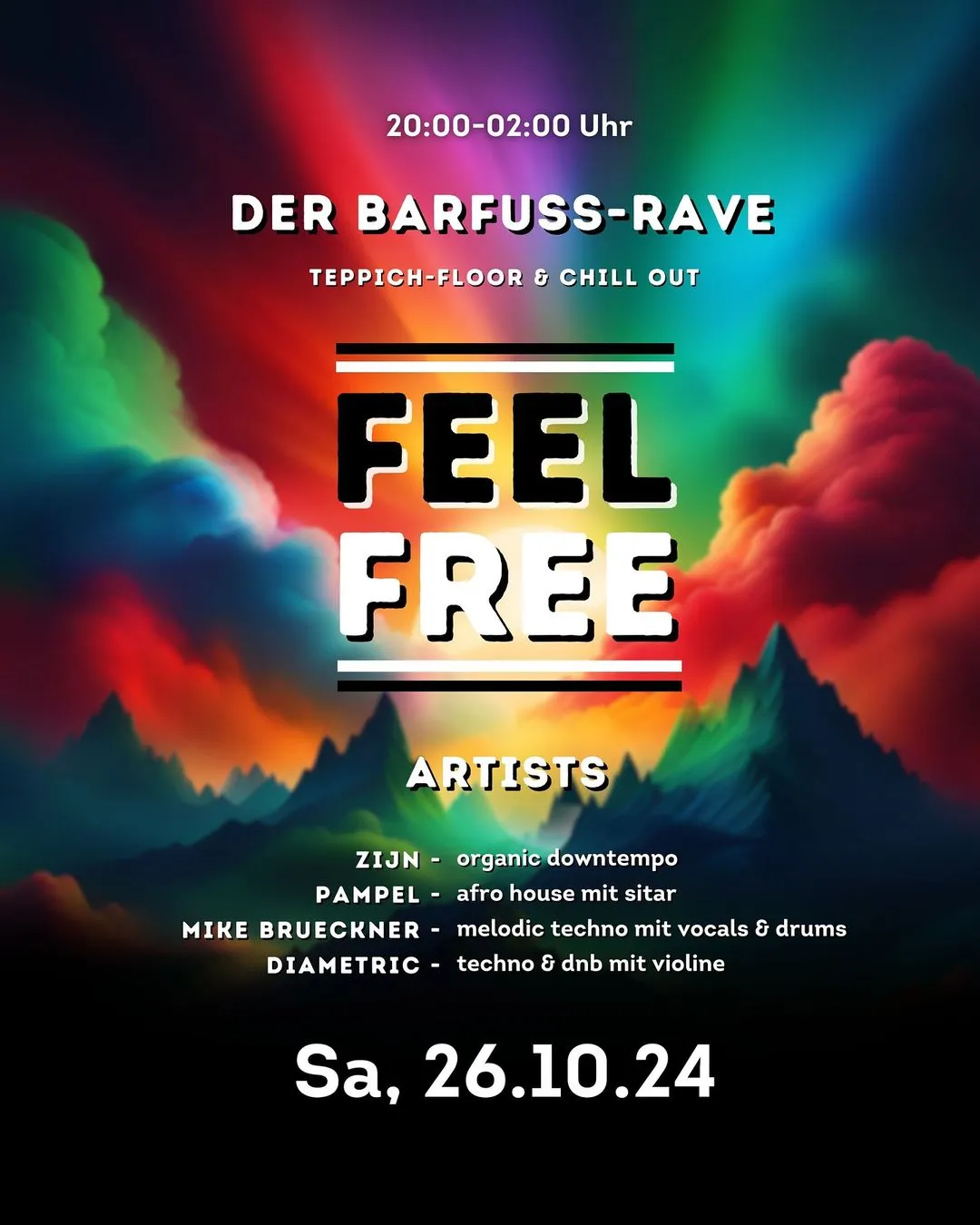 szene-Radar - Feel Free Semester Kick Off, MensaBar  in Freiburg im Breisgau