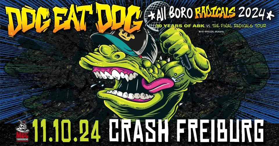 szene-Radar - DOG EAT DOG + VLAD IN TEARS + SUDDEN WAVES, Crash  in Freiburg im Breisgau