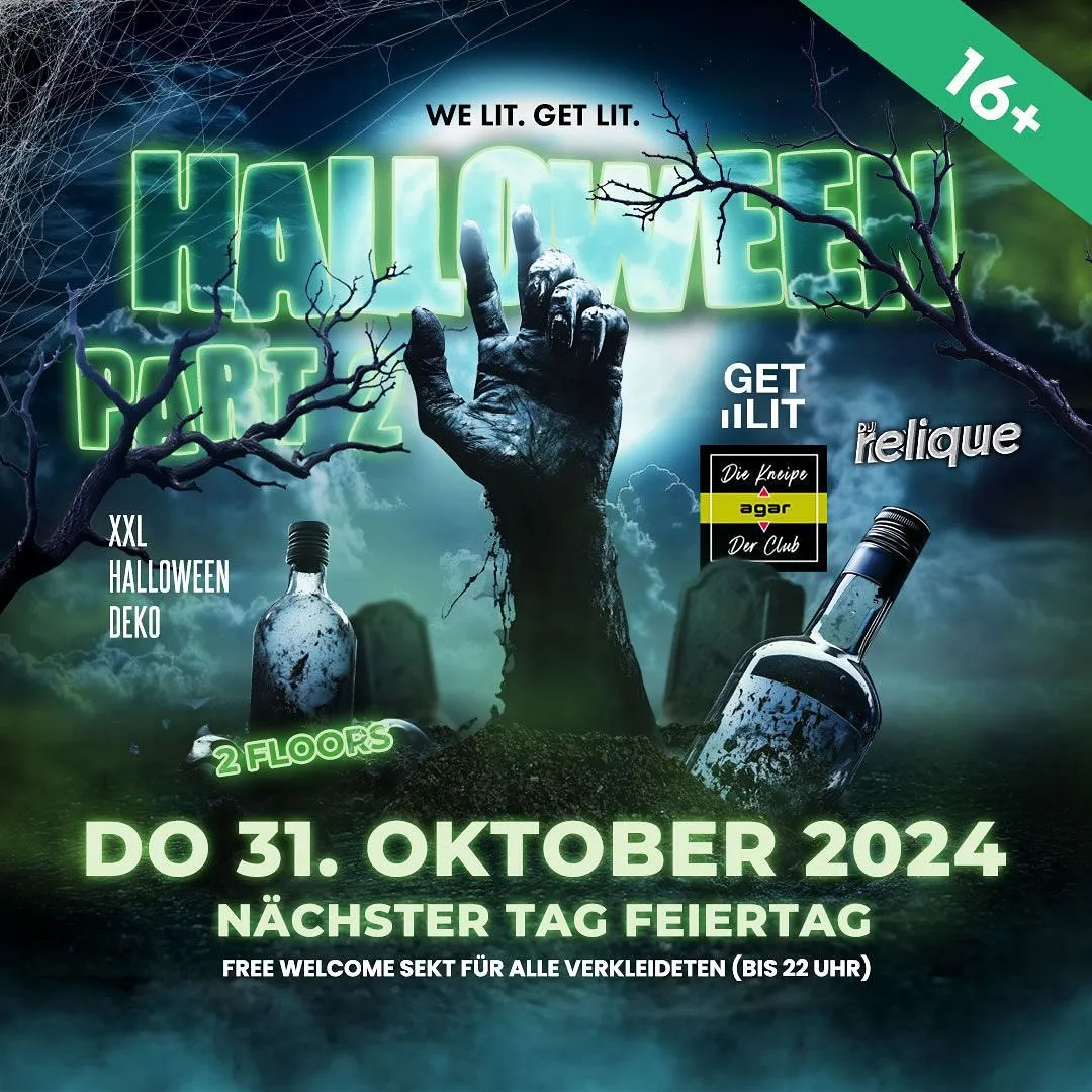szene-Radar - HALLOWEEN Agar, AGAR  in Freiburg im Breisgau