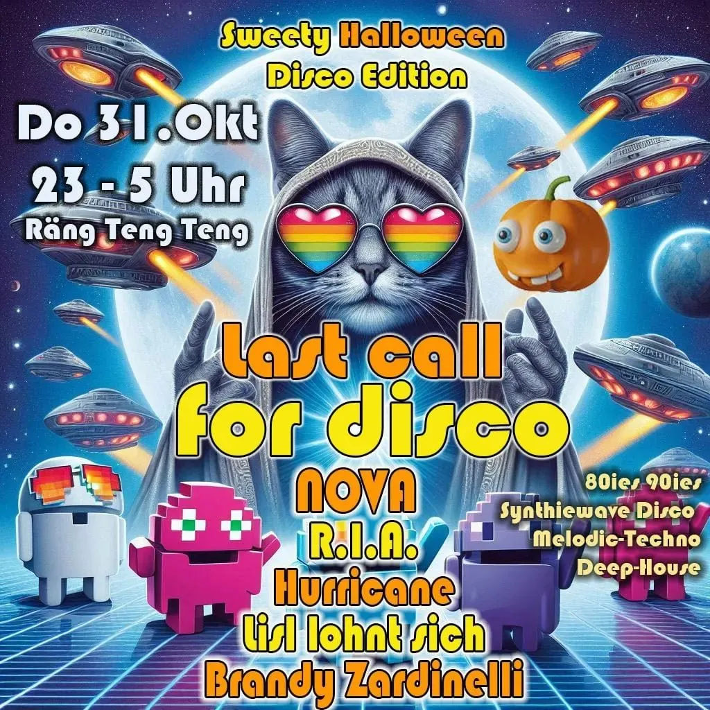 szene-Radar - LAST CALL FOR DISCO, Rängtengteng  in Freiburg im Breisgau