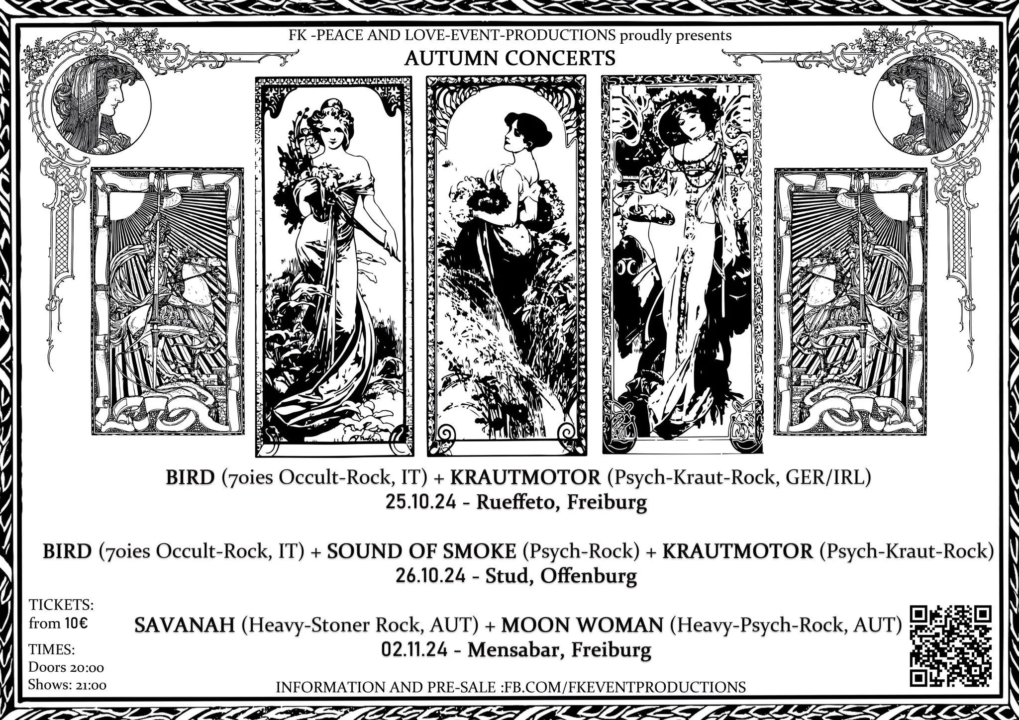 szene-Radar - SAVANAH + MOON WOMAN, MensaBar  in Freiburg im Breisgau
