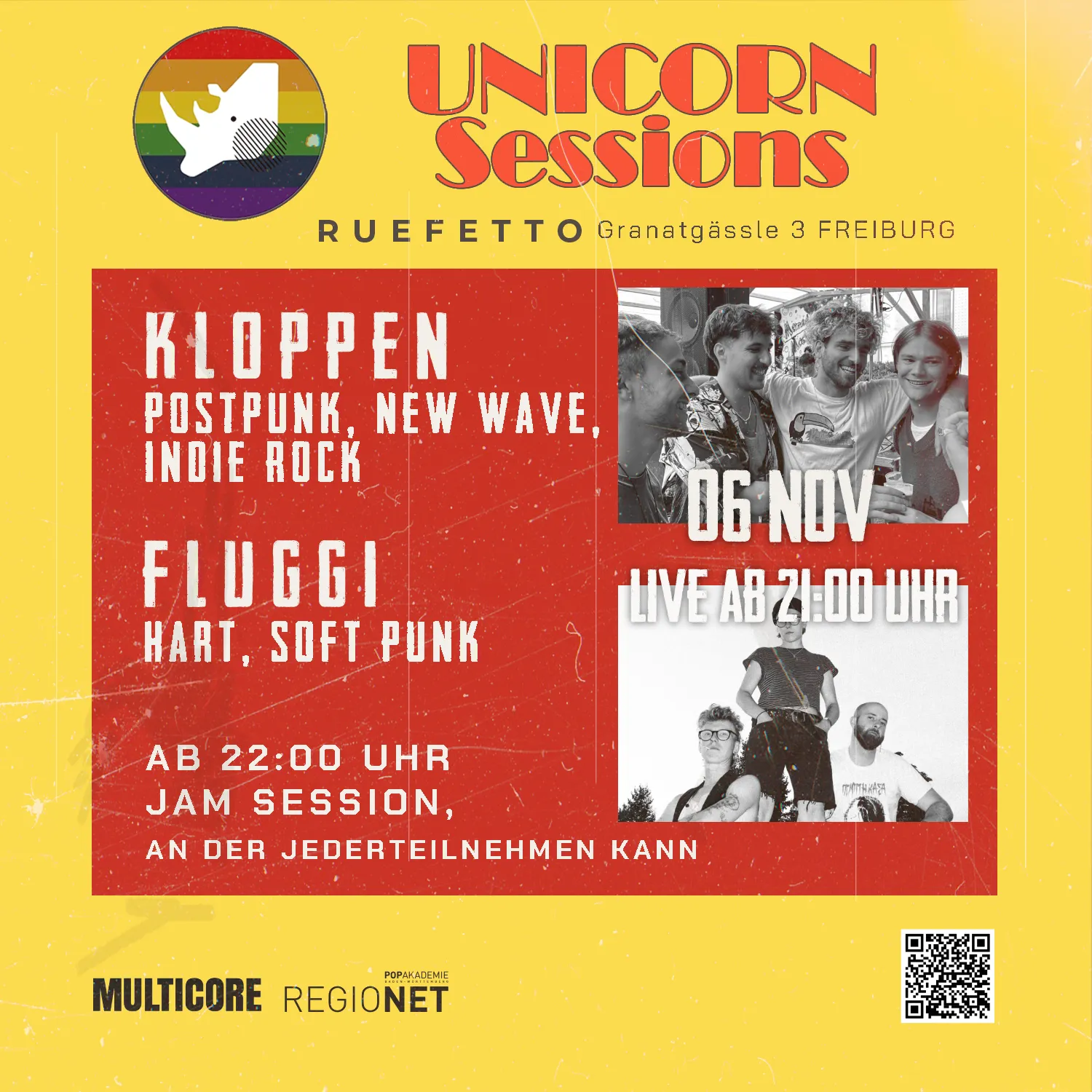 szene-Radar - Kloppen + Flüggi, Ruefetto  in Freiburg im Breisgau