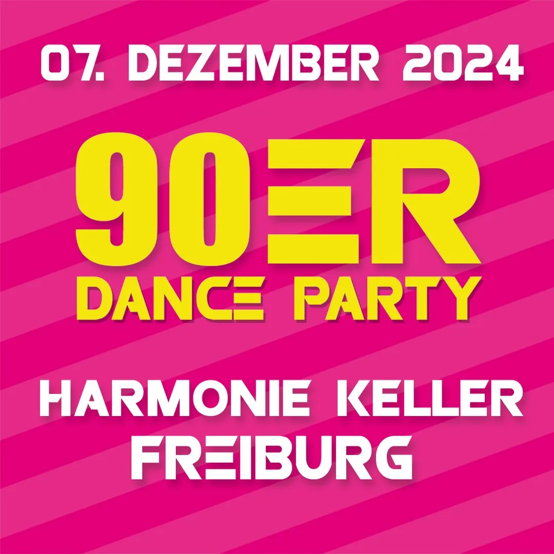 szene-Radar - 90er Dance Party, Harmoniekeller  in Freiburg im Breisgau