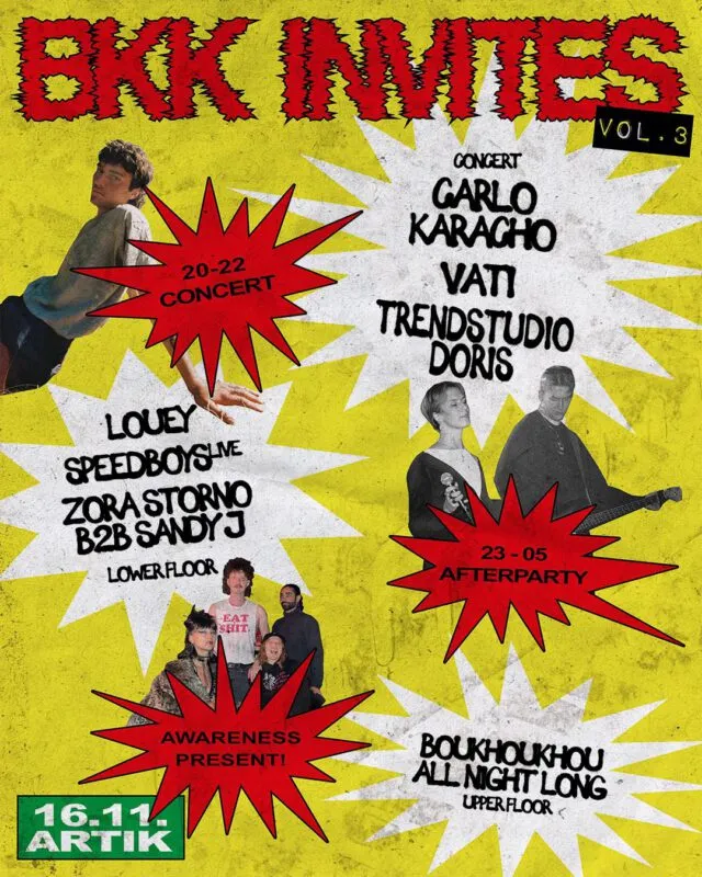 szene-Radar - BKK INVITES Vol. 3, ArTik  in Freiburg im Breisgau