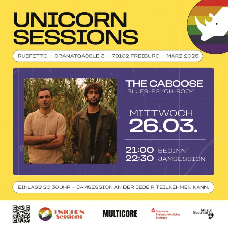 szene-Radar - The Caboose - Unicorn Sessions, Ruefetto  in Freiburg im Breisgau