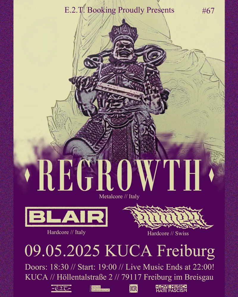 szene-Radar - REGROWTH, KuCa  in Freiburg im Breisgau