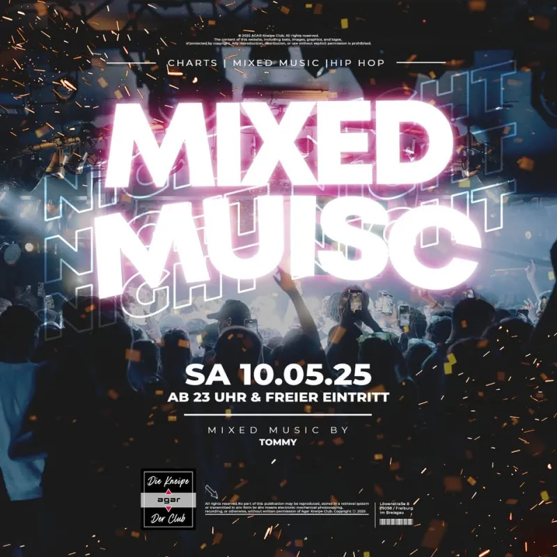 szene-Radar - MIXED MUSIC, AGAR  in Freiburg im Breisgau