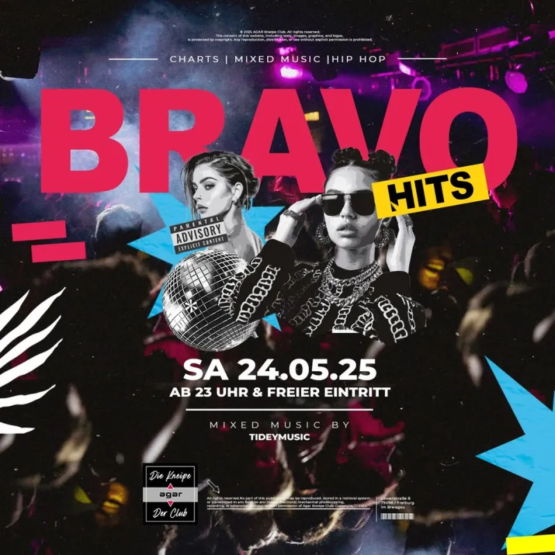 szene-Radar - BRAVO HITS, AGAR  in Freiburg im Breisgau