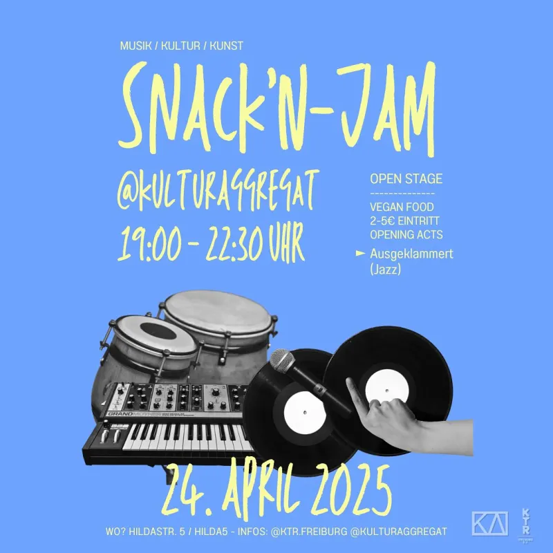 szene-Radar - SNACK n JAM, kulturaggregat  in Freiburg im Breisgau