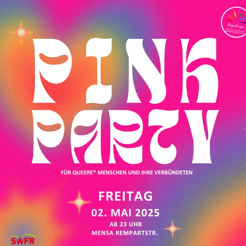 szene-Radar - PINK PARTY, MensaBar  in Freiburg im Breisgau