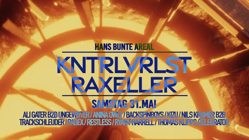 szene-Radar - KNTRLVLST & RAXELLER, Hans Bunte Areal  in Freiburg im Breisgau
