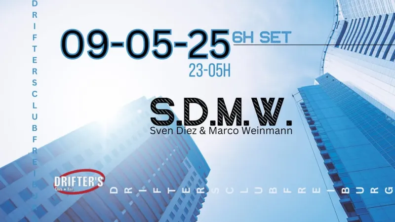 szene-Radar - S.D.M.W. || Sven Diez & Marco Weinmann, Drifters Club  in Freiburg im Breisgau
