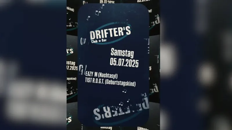 szene-Radar - EAZY M || TIST R.O.G.T., Drifters Club  in Freiburg im Breisgau