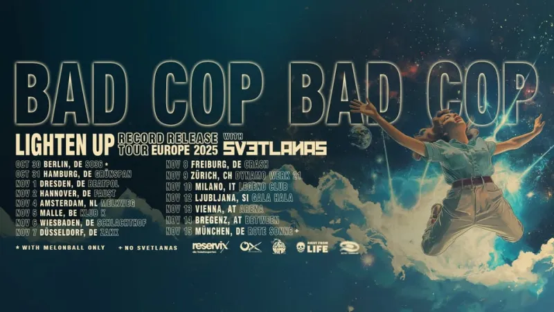 szene-Radar - BAD COP BAD COP & Svetlanas, Crash  in Freiburg im Breisgau