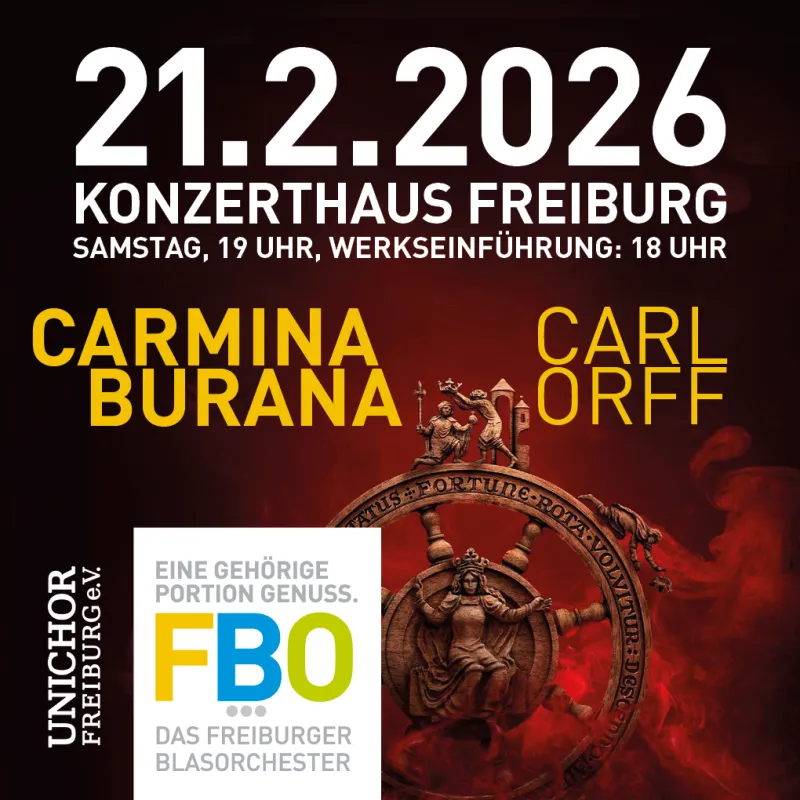 szene-Radar - Carmina Burana, Konzerthaus Freiburg  in Freiburg im Breisgau