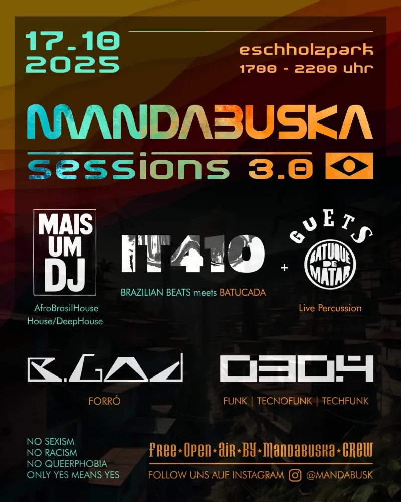 szene-Radar - Mandabuska Sessions 3.0, Wechselnde Orte  in Freiburg im Breisgau
