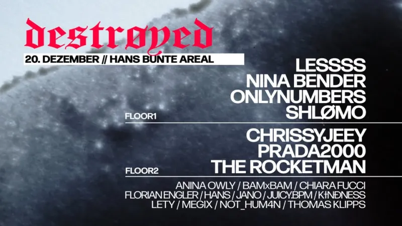 szene-Radar - get destroyed, Hans Bunte Areal  in Freiburg im Breisgau