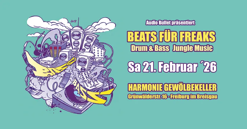 szene-Radar - Beats Für Freaks, Harmoniekeller  in Freiburg im Breisgau