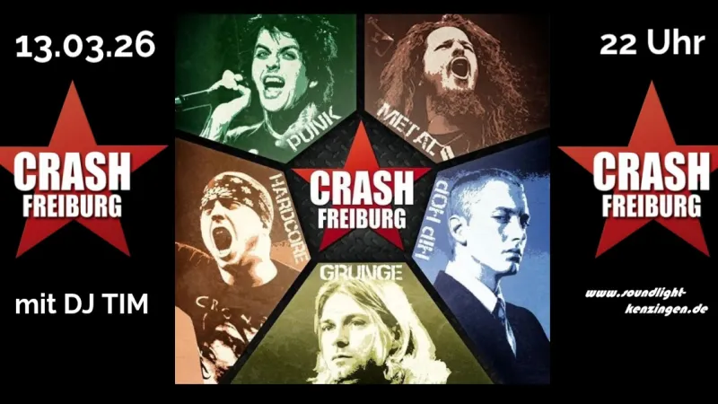 szene-Radar - Crash Musik mit Dj Tim, Crash  in Freiburg im Breisgau