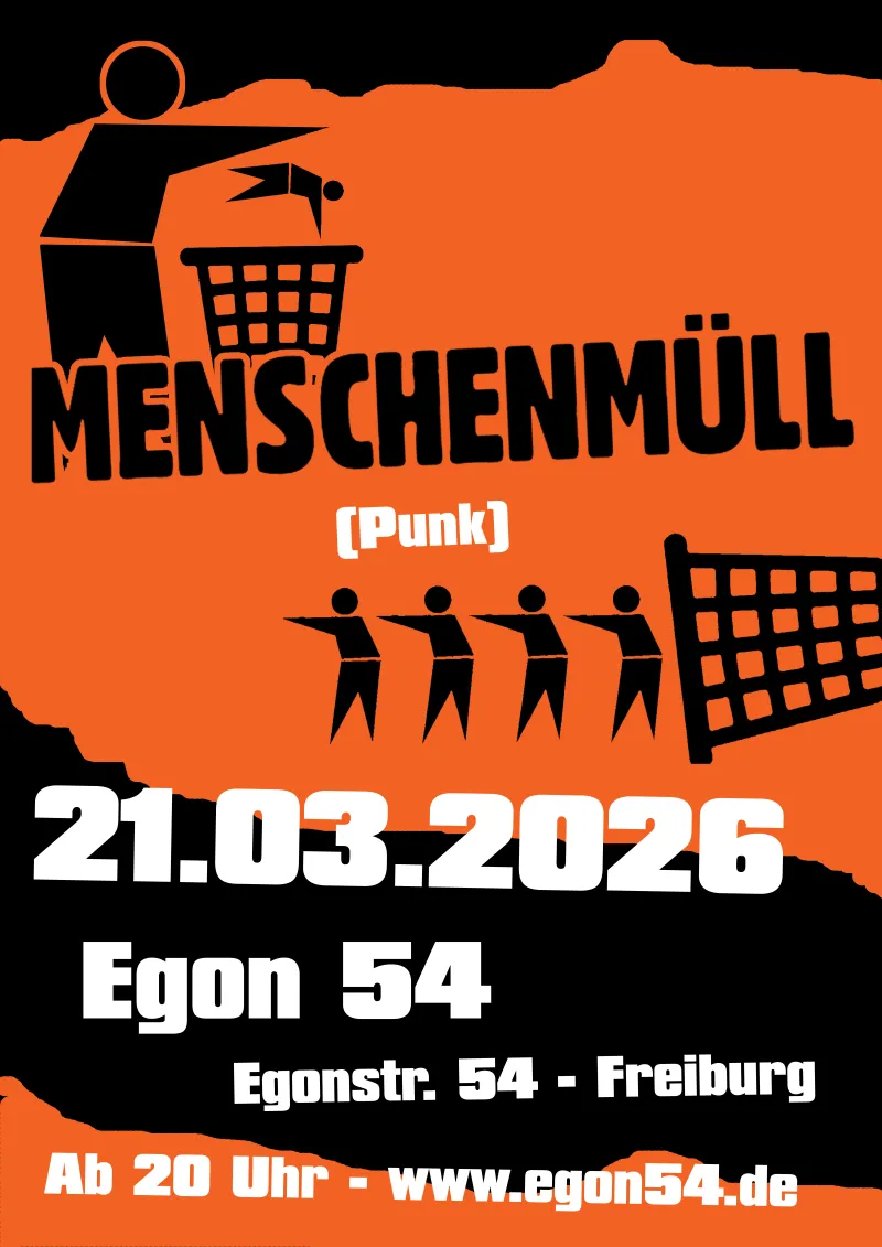 szene-Radar - Memnschemüll (punk aus Freiburg) live, Egon 54  in Freiburg im Breisgau