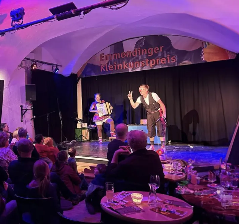 szene-Radar - 22. Emmendinger Kleinkunstpreis, Schlosskeller Emmendingen  in Freiburg im Breisgau