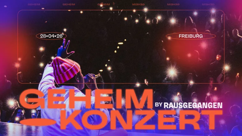 szene-Radar - Geheimkonzert Freiburg #1 by Rausgegangen, Waldsee  in Freiburg im Breisgau