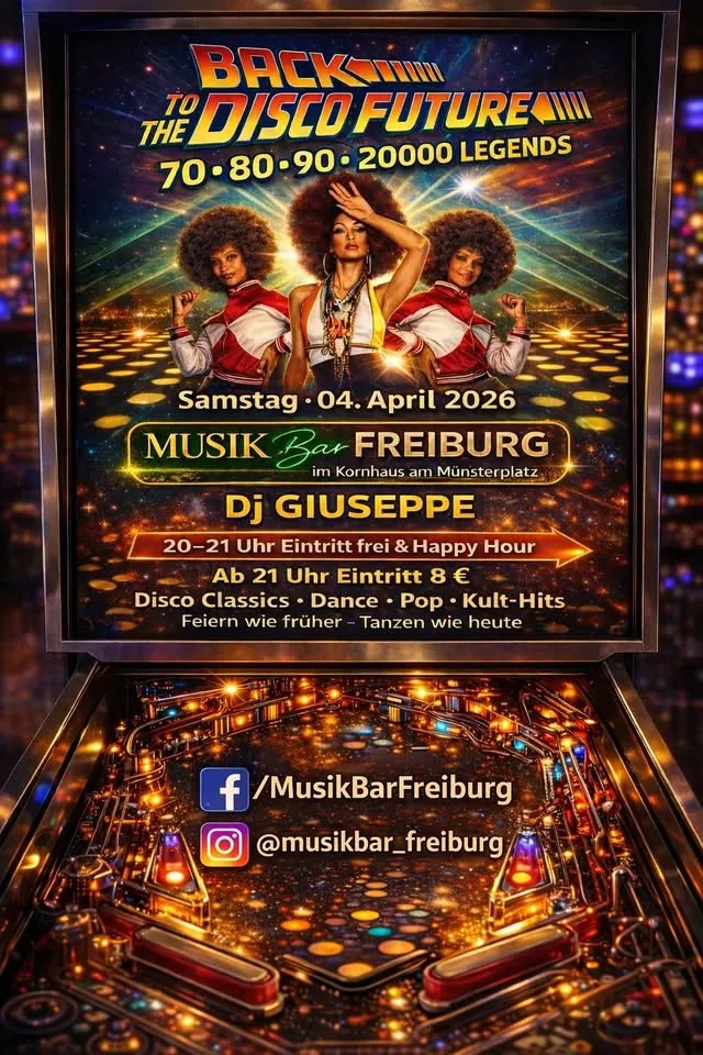 szene-Radar - Back to the Disco Future, Musik Bar  in Freiburg im Breisgau