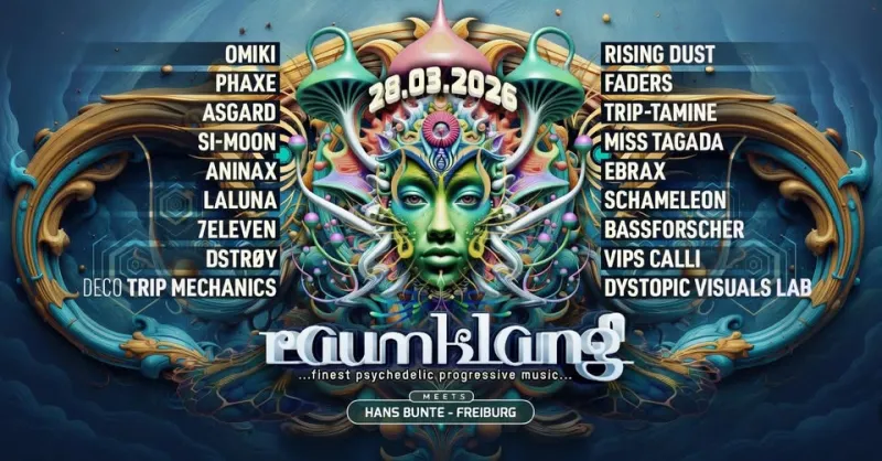 szene-Radar - RAUMKLANG - The Indoor Festival, Hans Bunte Areal  in Freiburg im Breisgau