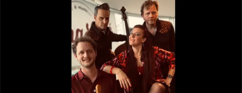 Linda & The Rat Cat Gang und MoJo - Moritz Voss und Joshua Daneck.